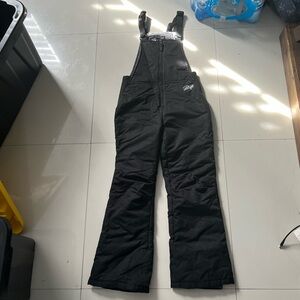 Kids Black Overalls